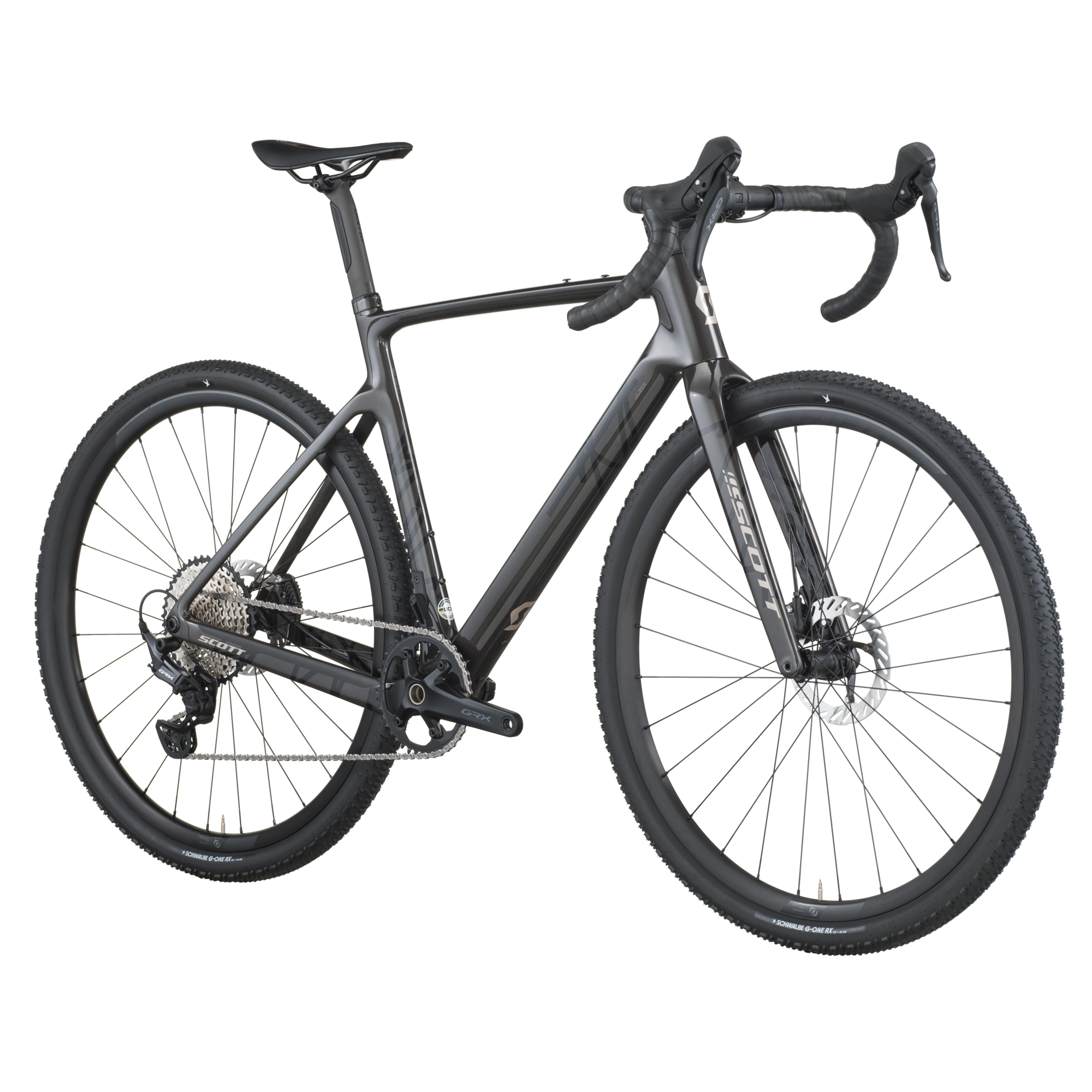 Scott Addict Gravel 30 Carbon Black