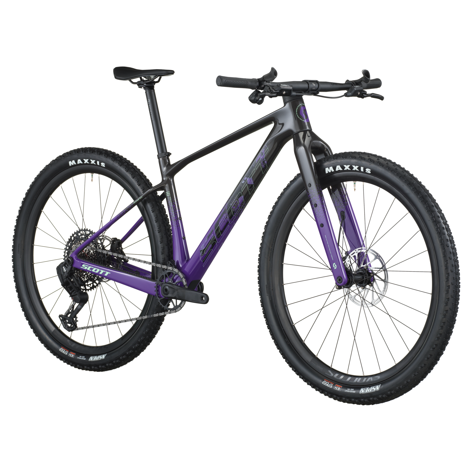 Scott Scale gravel 10 Carbon Black/Indigo Purple