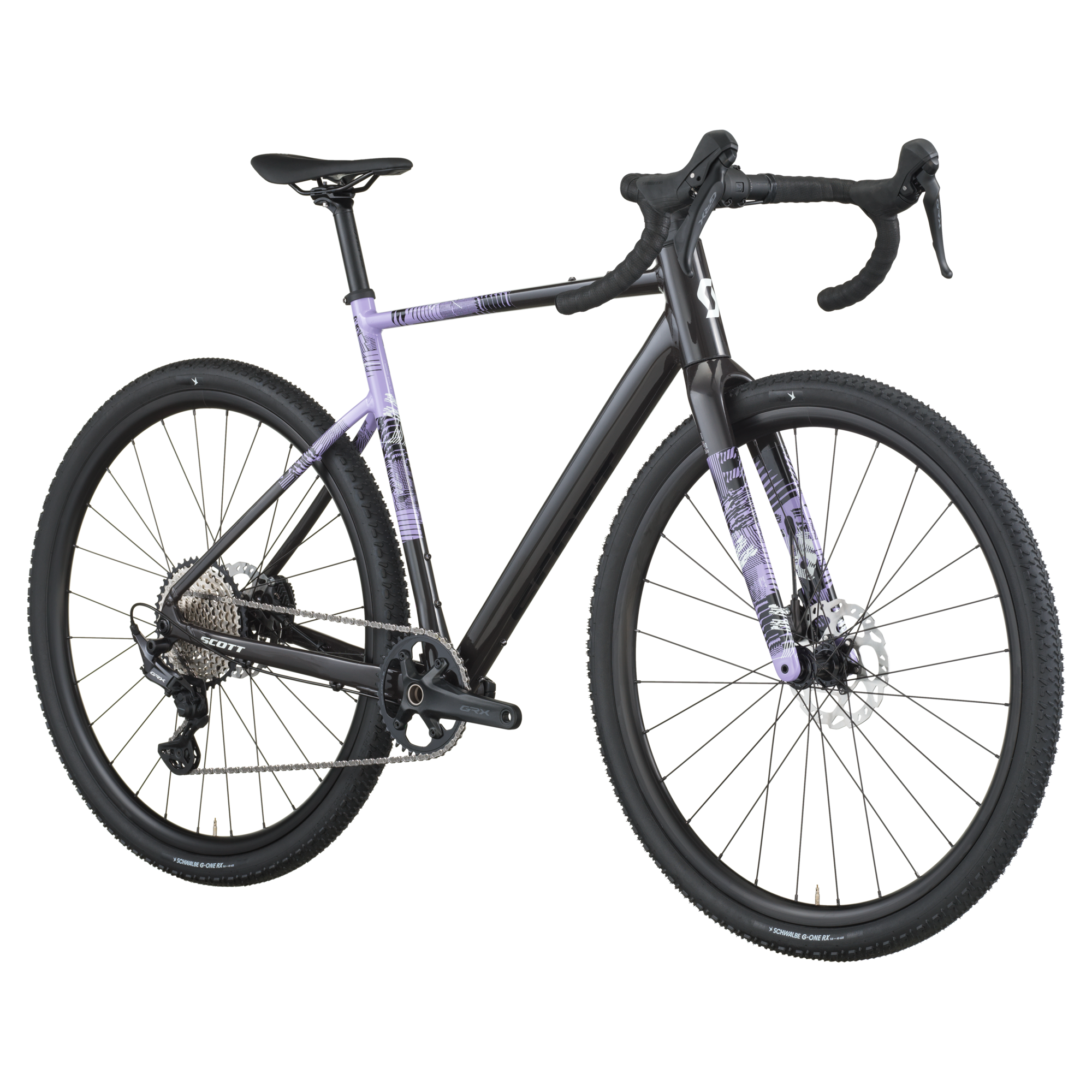 Scott Speedster gravel 10 Carbon Black/Tulip Purple