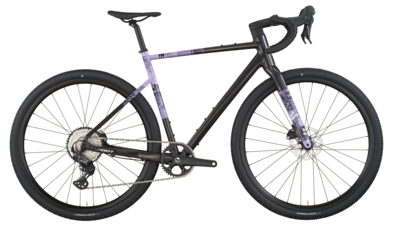 Scott Speedster Gravel 10 Carbon Black/Tulip Purple