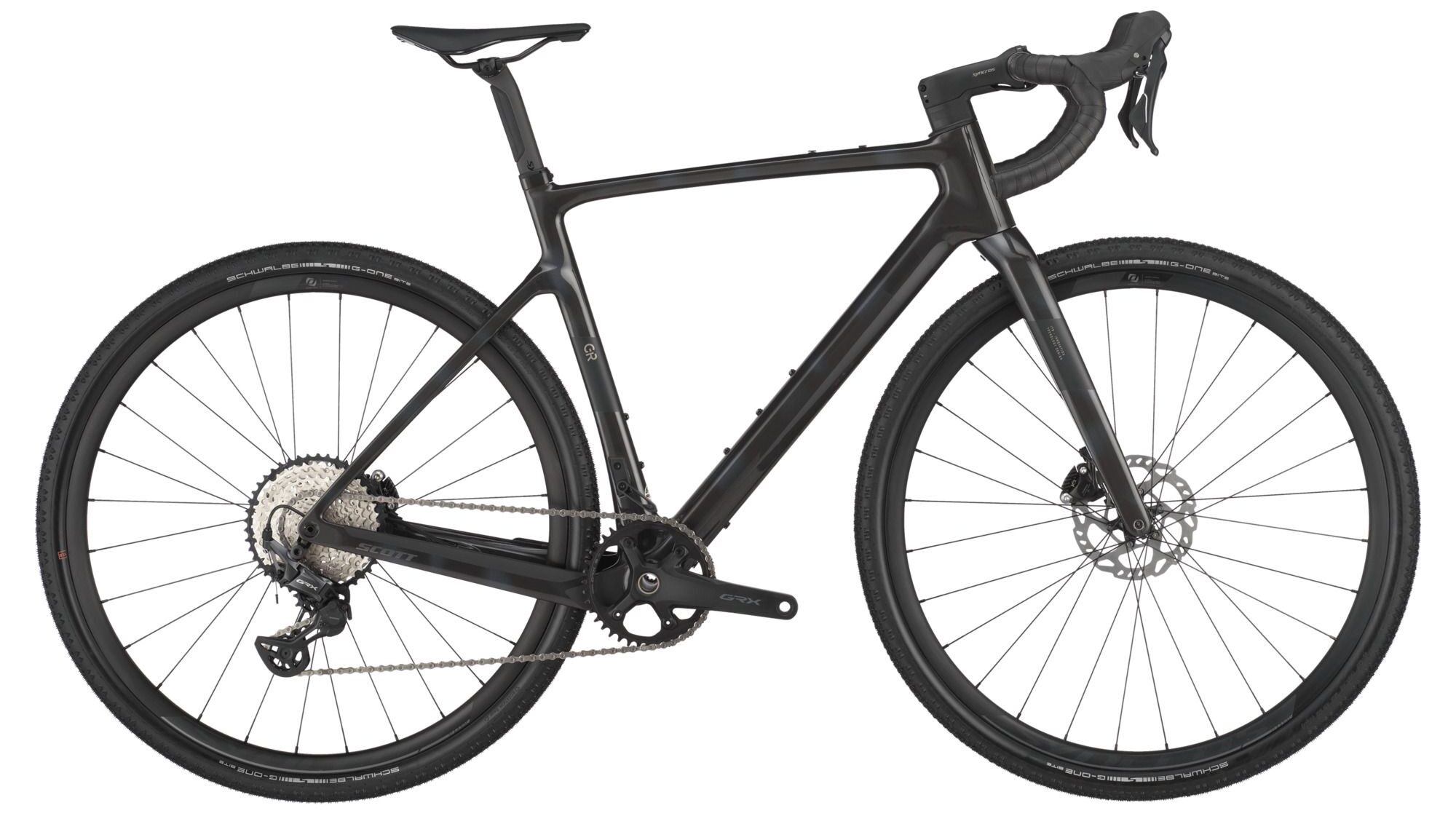 Scott Addict gravel 40 python black