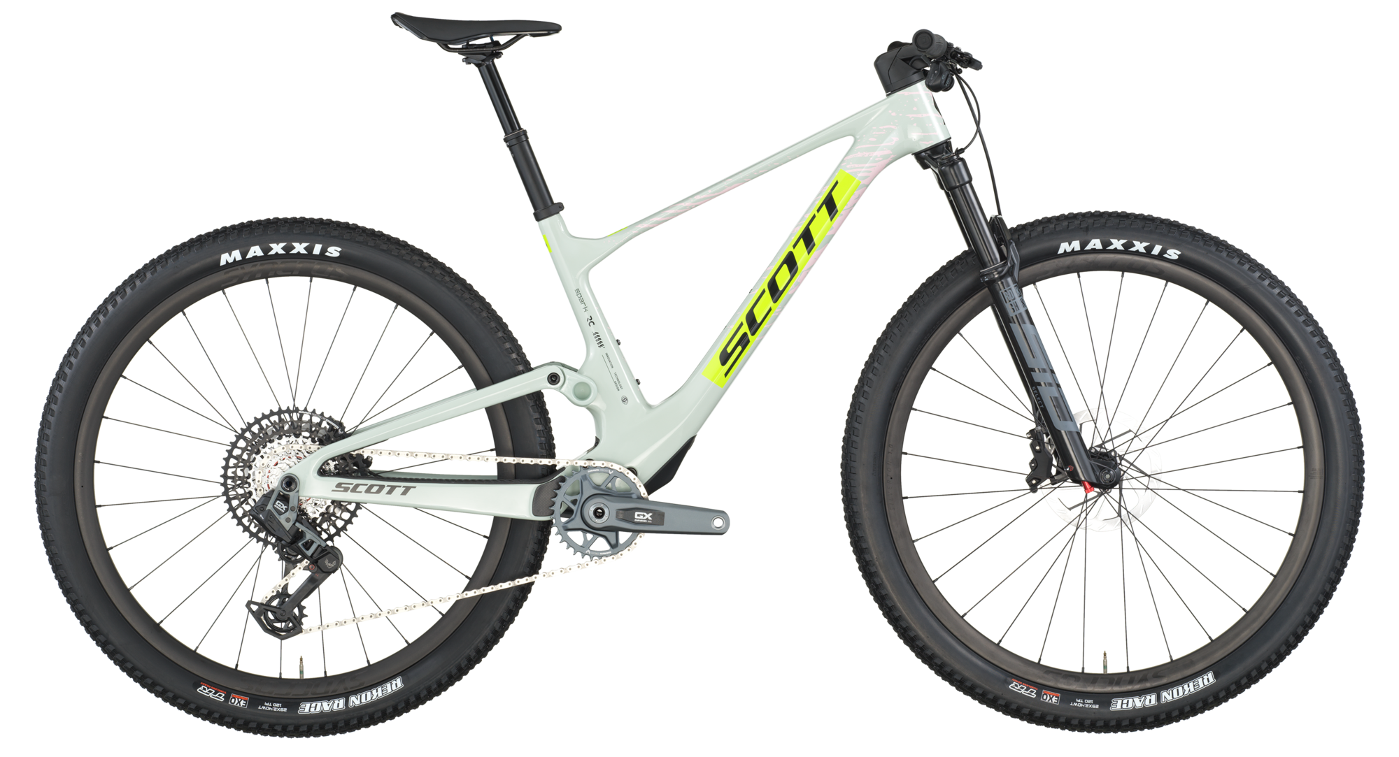 SCOTT Spark RC Team Issue Bike Beryl Green