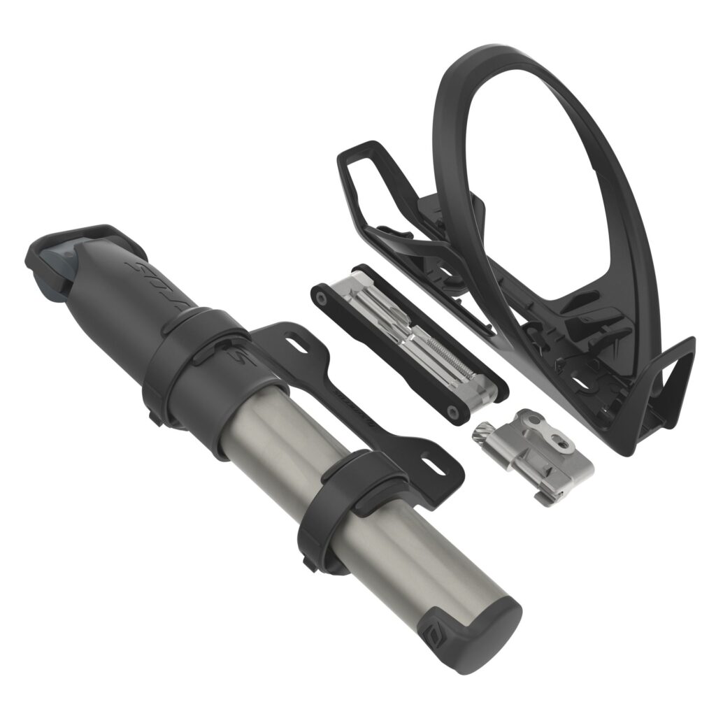 SYNCROS iS Cache 2.0HV Bottle Cage met Pomp en Tool