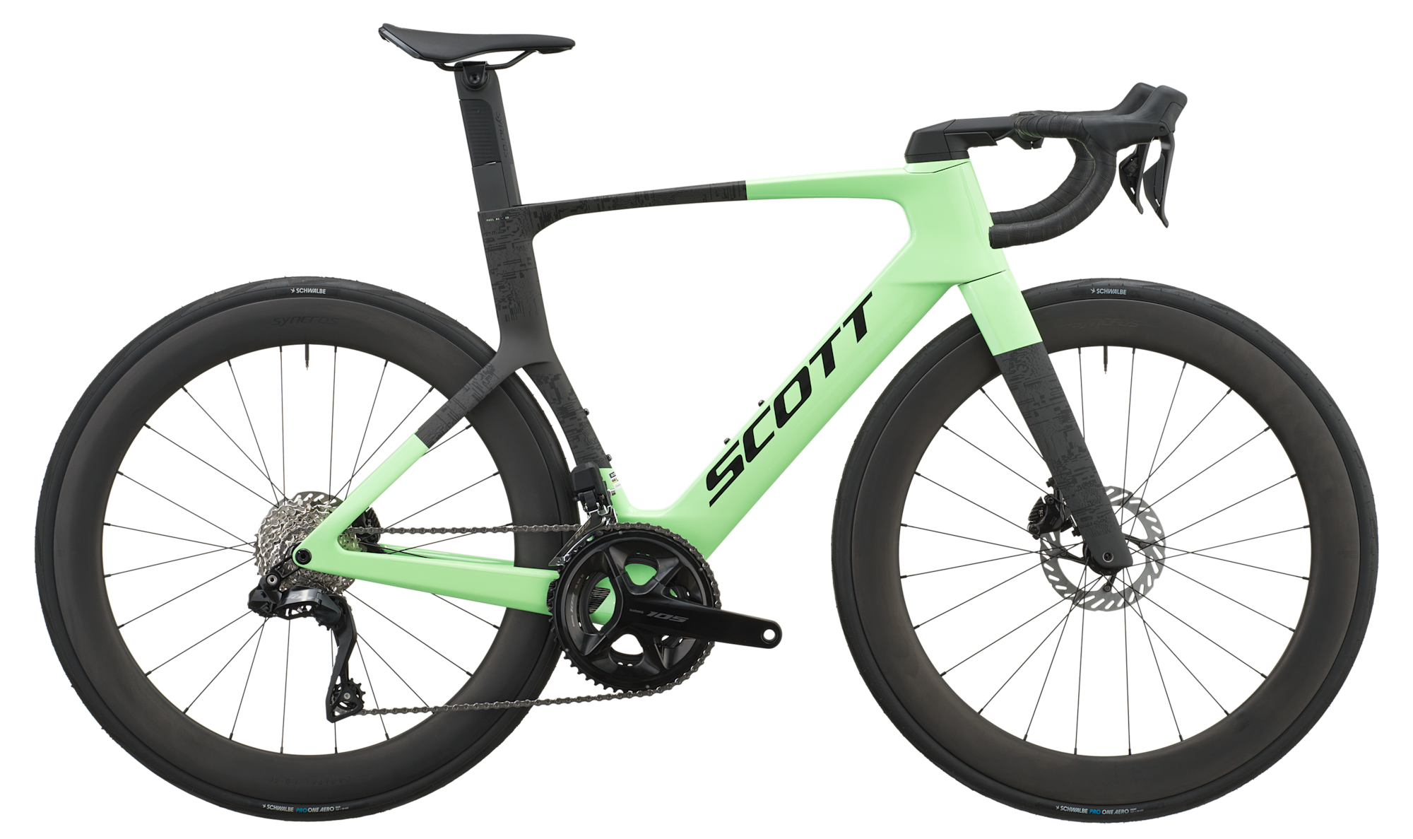Scott Foil RC 20 Cumulus Paradise Green/Carbon Black NEW